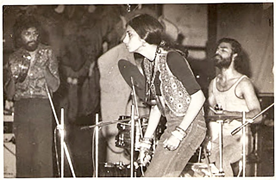 Performances by women were quite common.