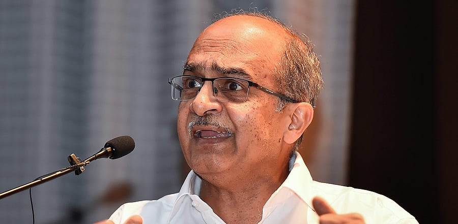 Prashant Bhushan. Credit: PTI