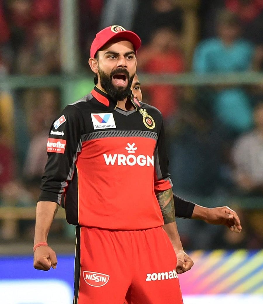 Royal Challengers Bangalore captain Virat Kohli