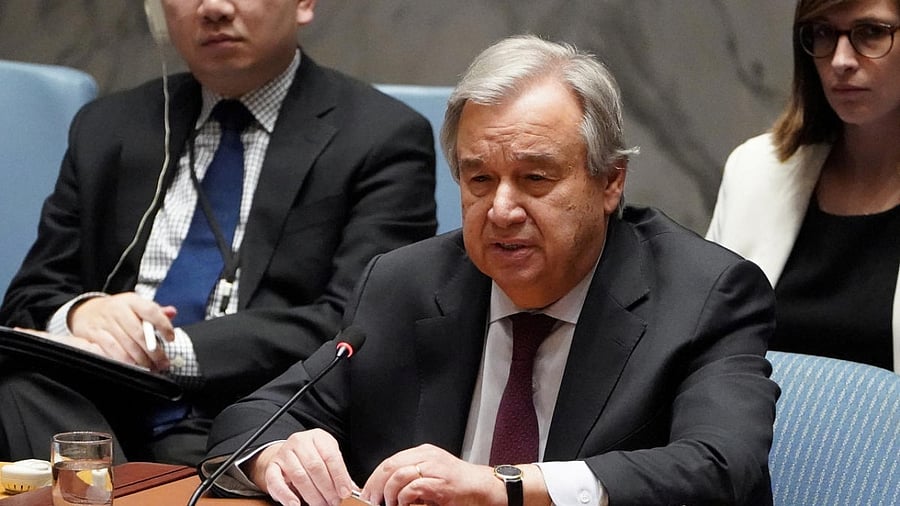 The UN chief said that in the first five months of 2020, because of the pandemic, international tourist arrivals decreased by more than half and earnings plummeted. Credit: Reuters/file photo