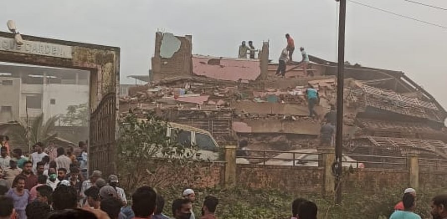 The site of the accident. Credit: DH