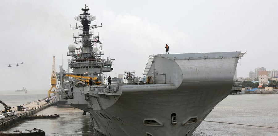 INS Viraat. Credit: DH File Photo