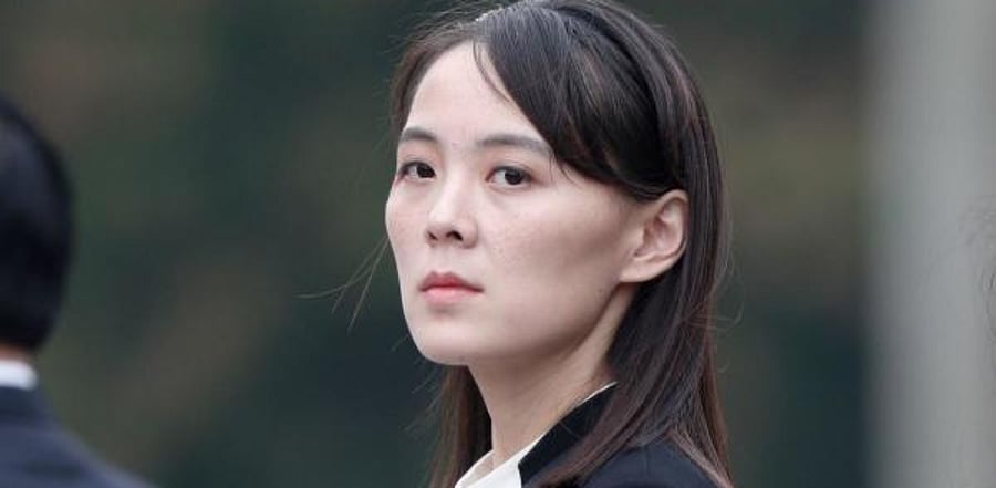 Kim Yo Jong, sister of North Korea's leader Kim Jong Un. Credit: AFP Photo