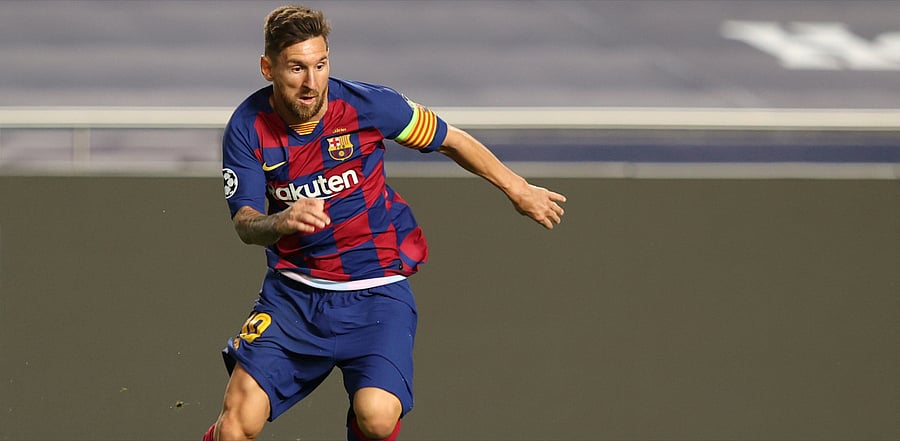 Football star Lionel Messi. Credit: Reuters Photo