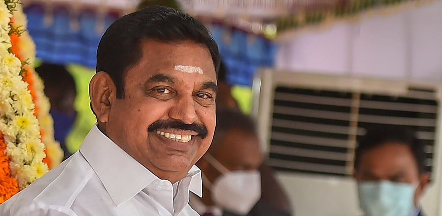 Tamil Nadu Chief Minister Edappadi K Palaniswami. Credit: PTI Photo