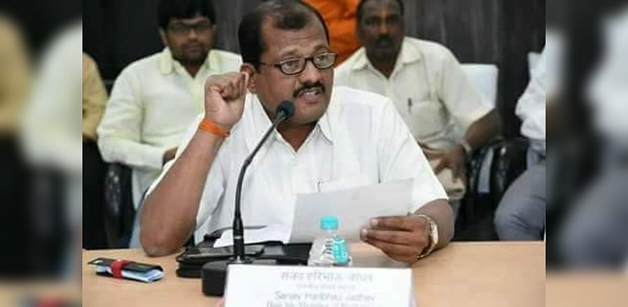Shiv Sena MP from Parbhani Sanjay Jadhav. Credit: Facebook (mpsanjayjadhav)