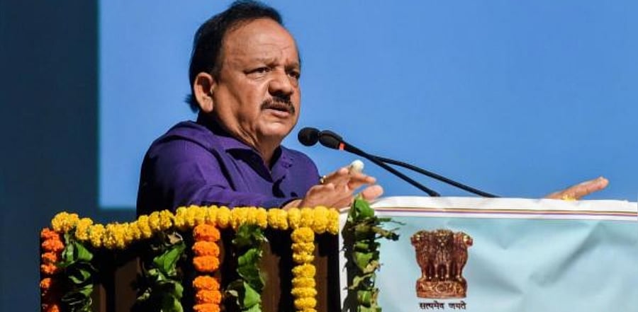 Union Health Minister Harsh Vardhan. Credit: PTI Photo