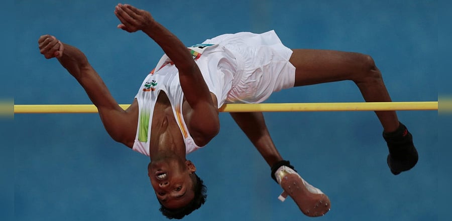 Khel Ratna Mariyappan Thangavelu. Credit: Reuters Photo