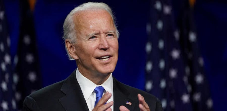 Former US Vice President and Democratic Presidential nominee Joe Biden. Credit: Reuters Photo