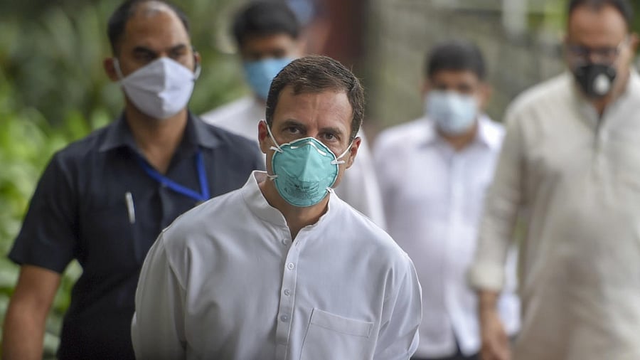 Gandhi tweeted his appeal as part of the party's campaign under which it is holding countrywide protests on Friday to oppose the government's decision to hold NEET, JEE exams. Credit: PTI