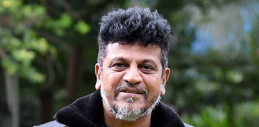 Actor Shivarajkumar. Credit: DH Photo