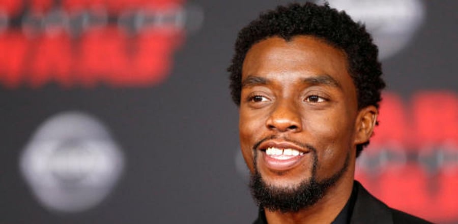 Actor Chadwick Boseman. Credit: Reuters