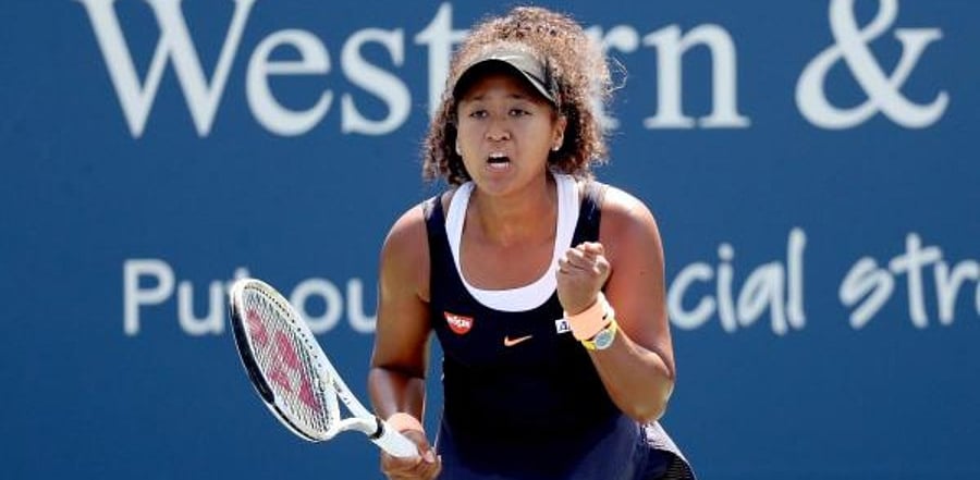 Naomi Osaka. Credit: AFP