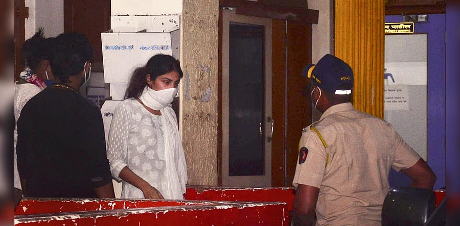 Bollywood actress Rhea Chakraborty. Credit: PTI Photo