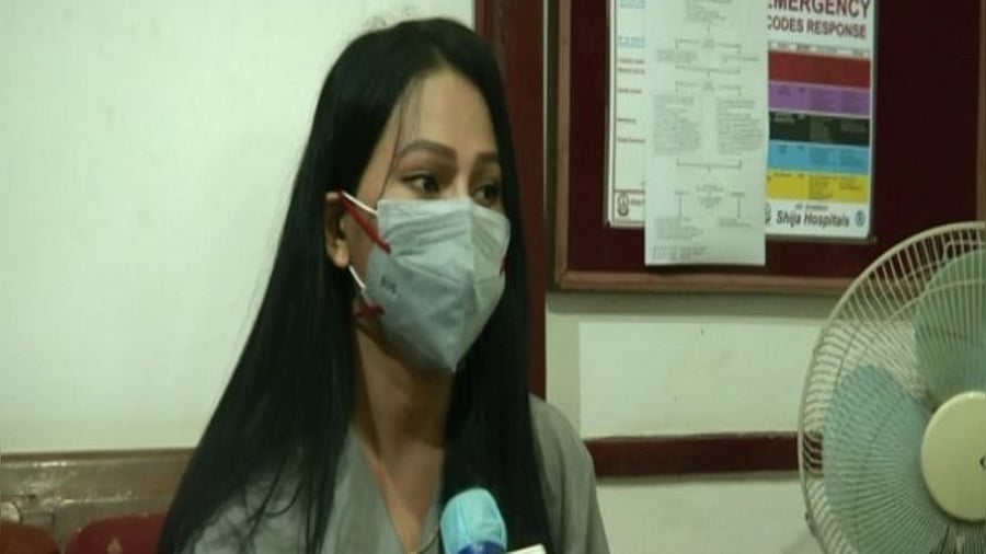 Dr Beoncy Laishram. Credits: ANI Photo