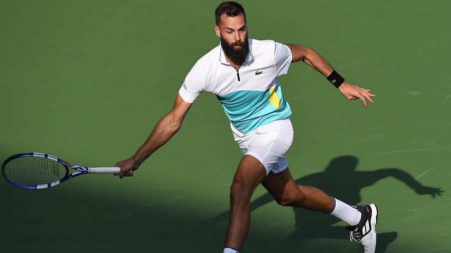 France's Benoit Paire. Credits: AFP Photo