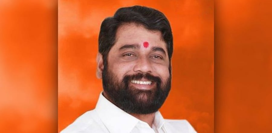 Shiv Sena leader and Maharashtra minister Eknath Shinde. Credit: DH File Photo  