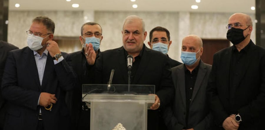 Head of Hezbollah's parliamentary bloc Mohamed Raad. Credit: Reuters Photo