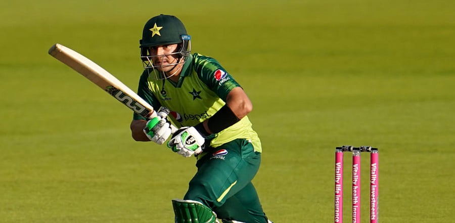 Pakistan's Haider Ali. Credit: Reuters