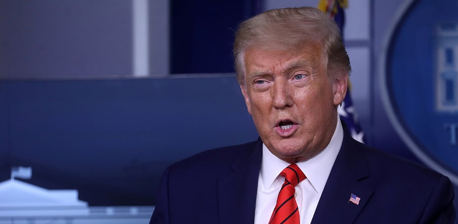 US President Donald Trump. Credit: Reuters Photo