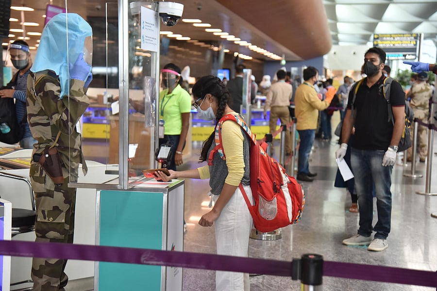 Domestic operations had resumed at KIA on May 25 after a Covid-induced lockdown. DH FILE/Janardhan B K