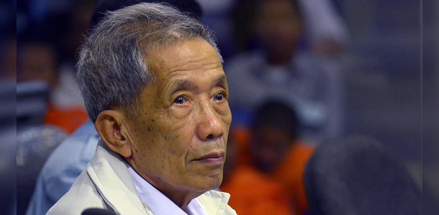 Head of Khmer Rouge torture prison Kaing Guek Eav. Credit: AFP Photo