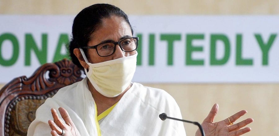 Mamata Banerjee has penned a song praising the police force and its personnel for their relentless service. Credits: PTI