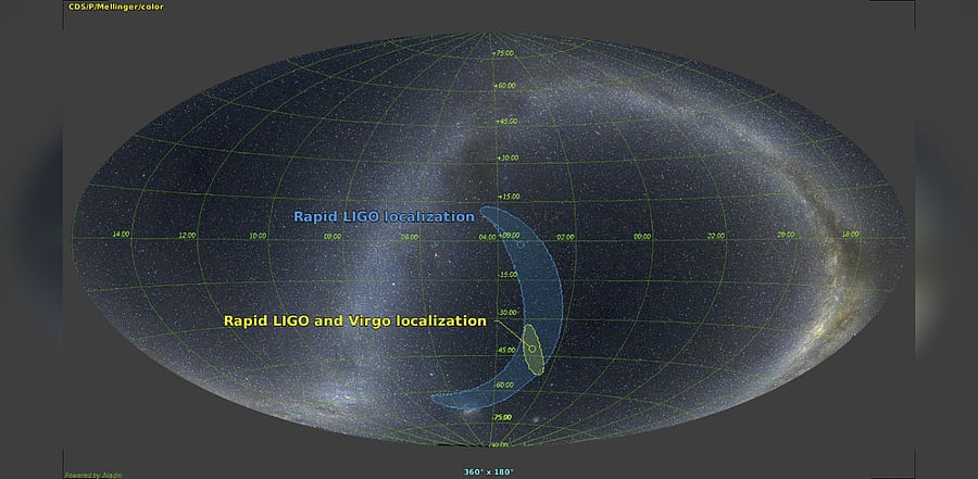 The LIGO and Virgo detectors. Credit: NYT