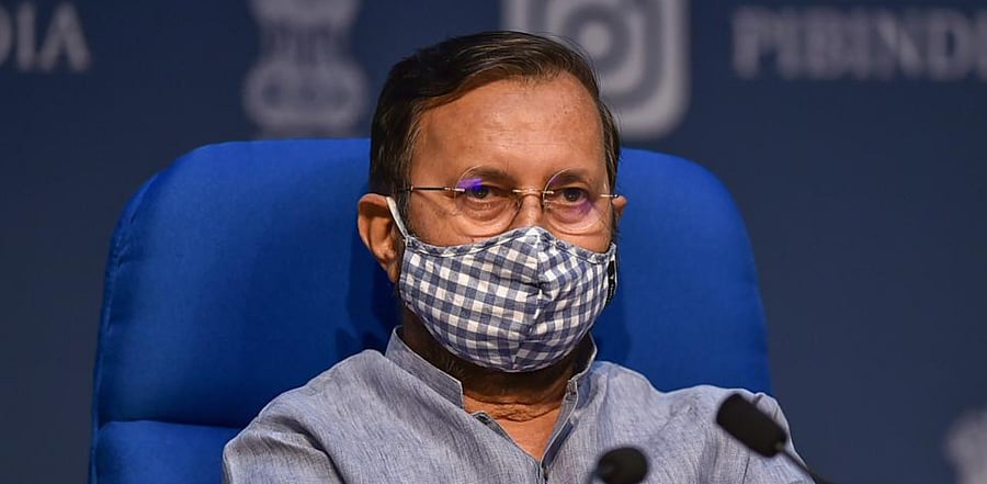 Union Minister Prakash Javadekar. Credit: PTI Photo