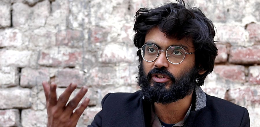 JNU student Sharjeel Imam. Credit: Reuters Photo