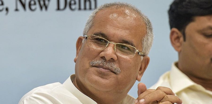 Bhupesh Baghel. Credit: PTI/file photo