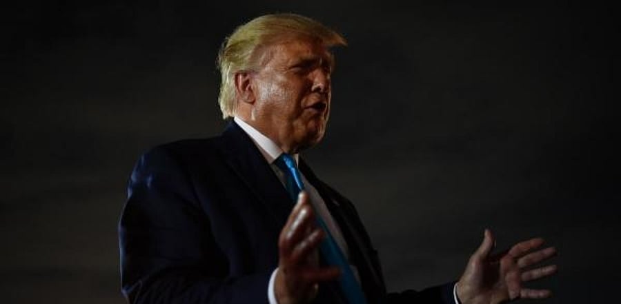 US President Donald Trump. Credit: AFP