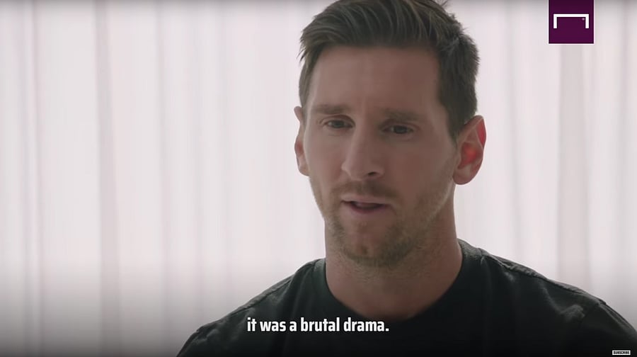 Lionel Messi said on September 4, 2020 he will stay at Barcelona but only because the club's president Josep Maria Bartomeu broke his word to let him leave. Messi's stinging attack on Bartomeu and the club means his future still remains in doubt. Credit: AFP File Photo