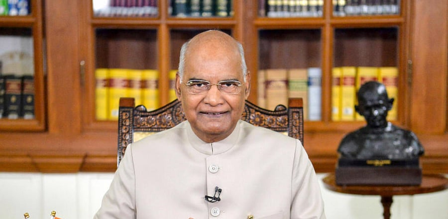 President Ram Nath Kovind. Credit: PTI