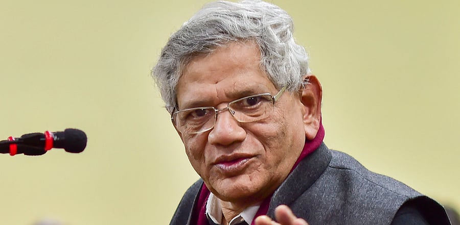CPI(M) general secretary Sitaram Yechury. Credit: PTI Photo