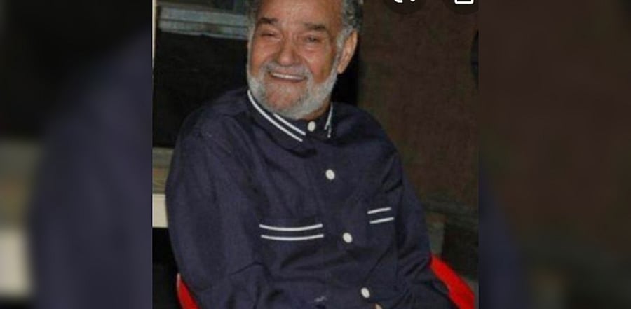 Veteran filmmaker Johnny Bakshi. Credit: Twitter/@AnupamPKher