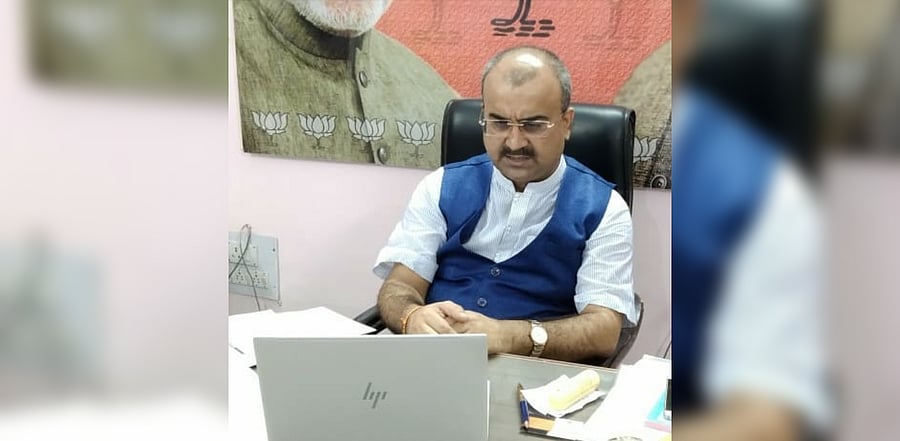 Bihar Health Minister Mangal Pandey, Credit: Twitter