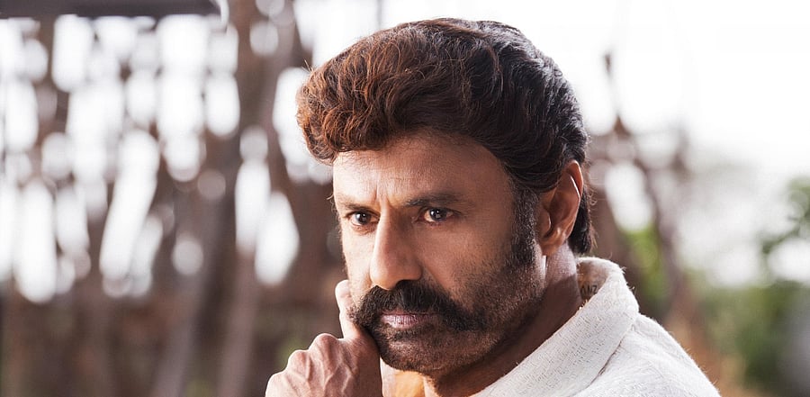  Balakrishna in a still from 'NBK 106'. Credit: Screengrab/YouTube