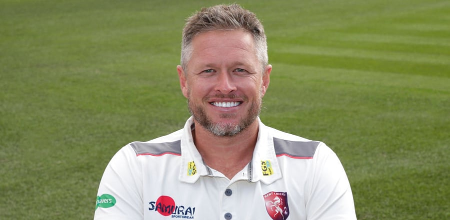 Australia-born English first-class cricketer Mitch Claydon. Credit: Getty Images
