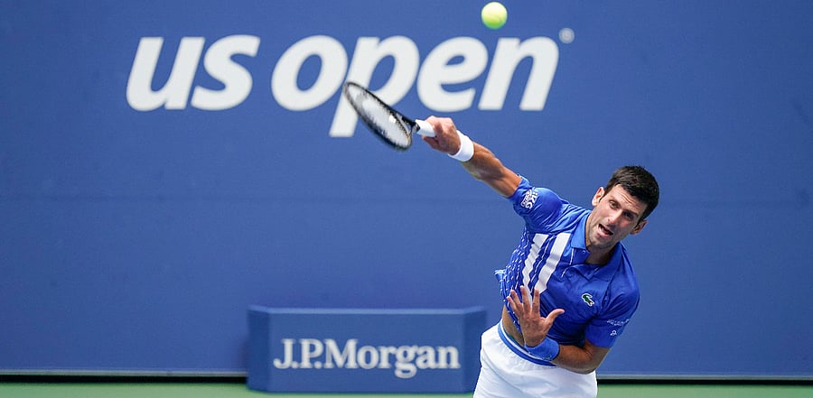 Novak Djokovic had been chasing an 18th Grand Slam title at the Billie Jean King US National Tennis Center. Credit: AP/PTI Photo