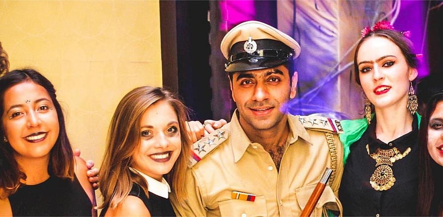 Viren Khanna wearing police uniform. Credit: Instagram Photo