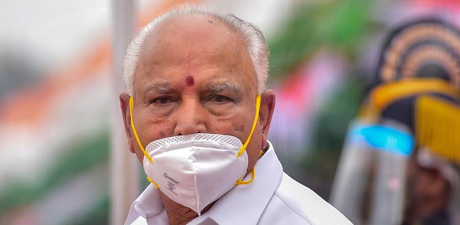  Karnataka Chief Minister BS Yediyurappa. Credit: PTI
