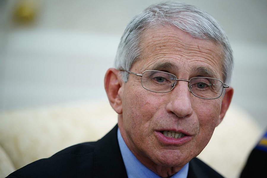 Anthony Fauci , director of the National Institute of Allergy and Infectious Diseases. Credits: AFP Photo