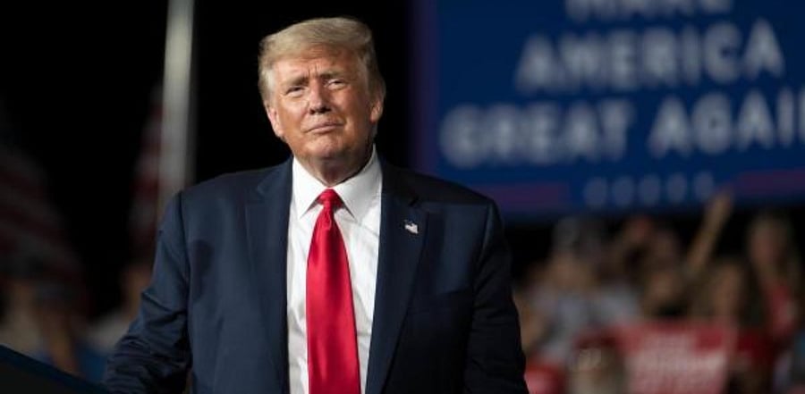 US President Donald Trump. Credit: AFP