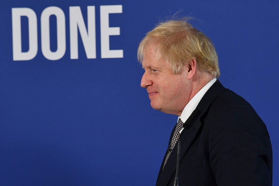 Prime Minister Boris Johnson of Britain. Credit: AFP Photo
