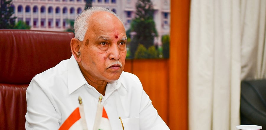 Karnataka Chief Minister B S Yediyurappa. Credit: DH Photo
