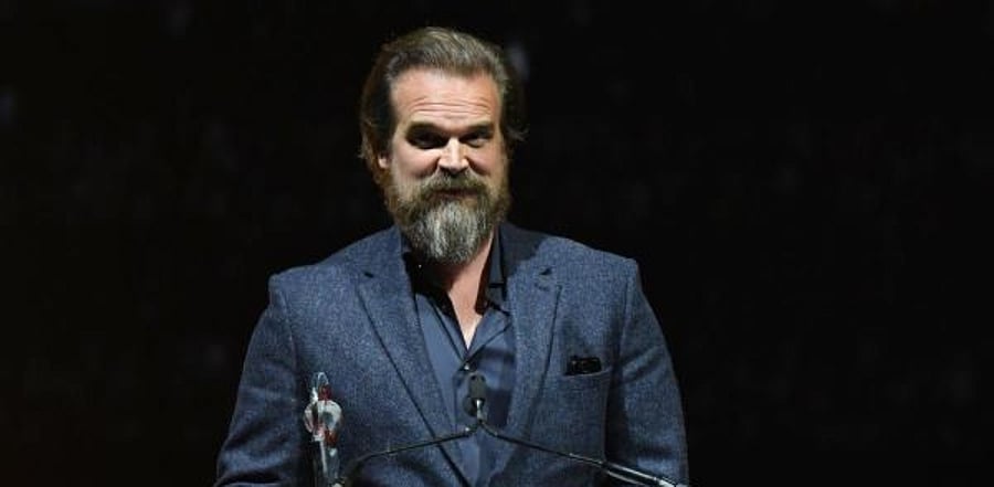 Actor David Harbour. Credit: AFP