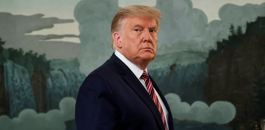 US President Donald Trump. Credit: Reuters Photo