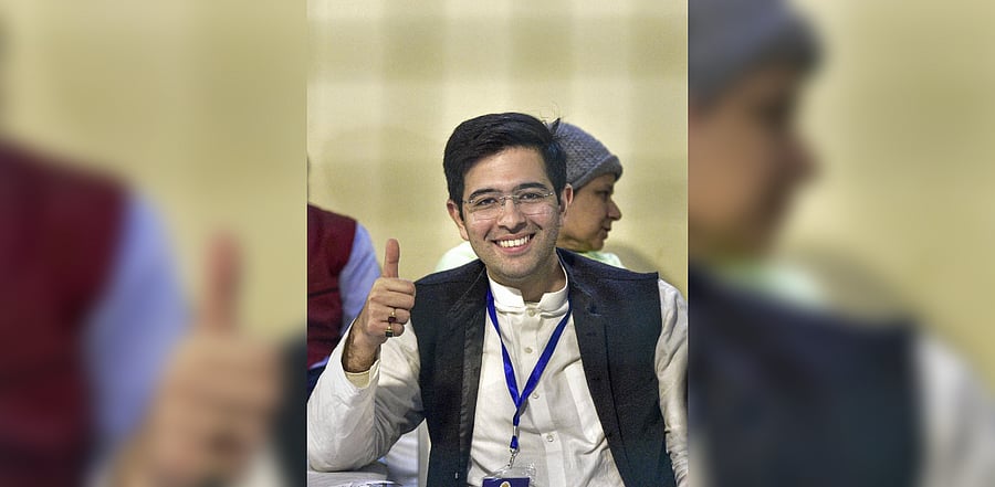 Aam Aadmi Party (AAP) leader Raghav Chadha. Credit: PTI