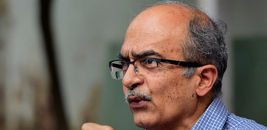 Supreme Court lawyer Prashant Bhushan. Credit: PTI Photo